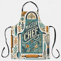 Master Koch Schürze Design: Vibranchen Kitchen Art