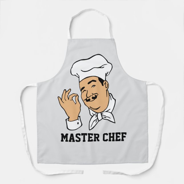MASTER KOCH VATER MÄNNER KÜCHE SCHÜRZE (Vorderseite)