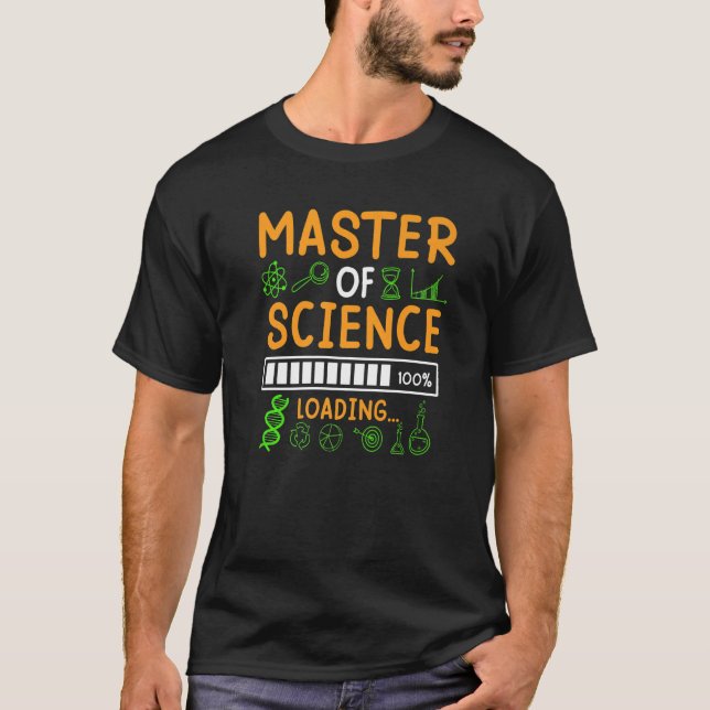 Master-Master-Studienabschluss 1 T-Shirt (Vorderseite)