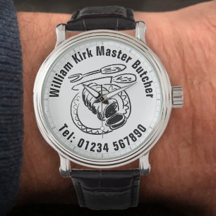 Master-Metzgerei Armbanduhr