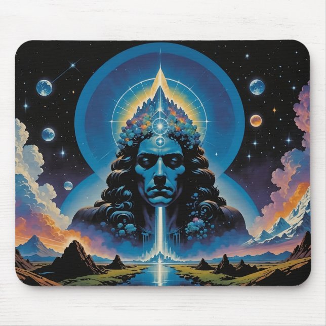 Master Nature 2112 Erleuchteter-Eins-Mauspad Mousepad (Vorne)