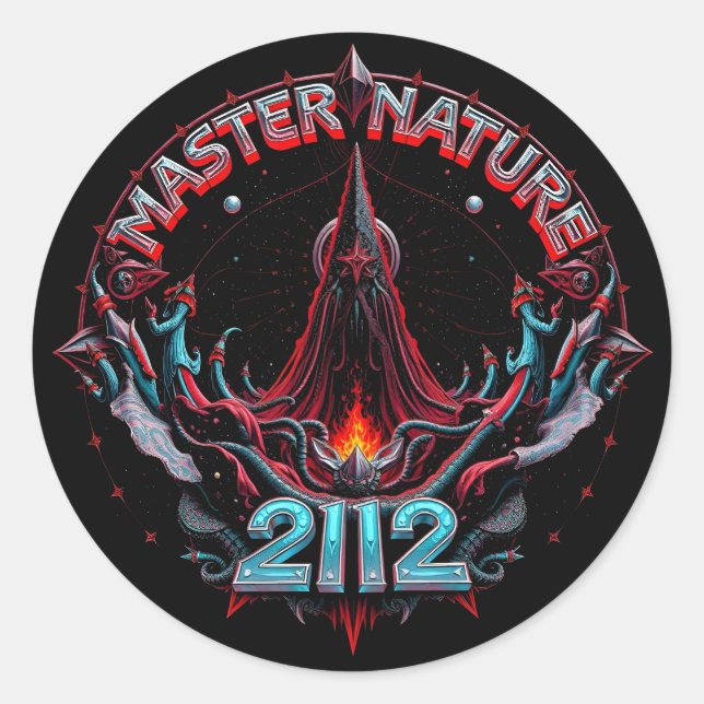 Master Nature 2112 Space Trippin' Stickers (Vorderseite)