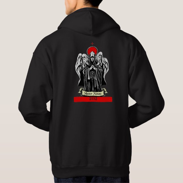 Master Nature Tarot Hoodie (Rückseite)