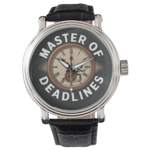 Master of Deadlines Armbanduhr
