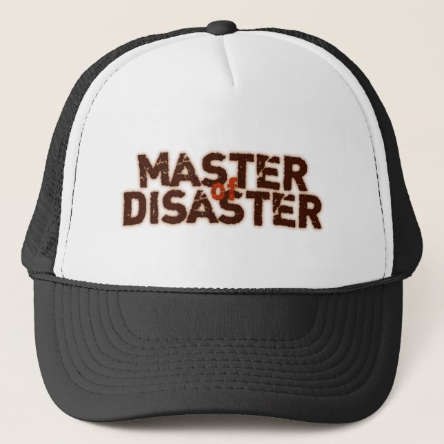 Master of Disaster Truckerkappe (Vorderseite)