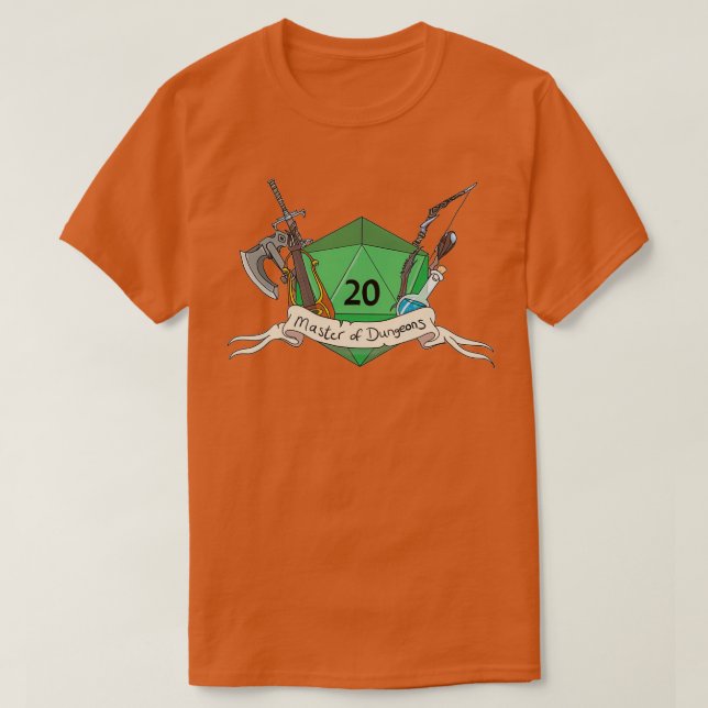 Master of Dungeons T-Shirt (Design vorne)