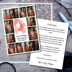 Master of Fine Arts Graduate Announcement Ankündigung