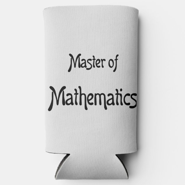 Master of Mathematics Selters Dosenkühler (Vorderseite)