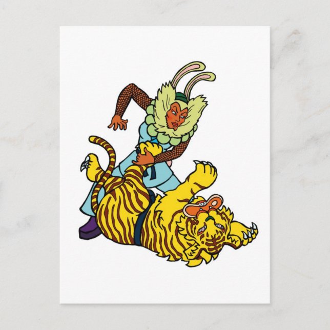 Master of Rabiit Postcard Postkarte (Vorderseite)