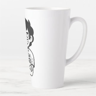 Master of Sarcasm humorvolle Cartoon Illustration Milchtasse