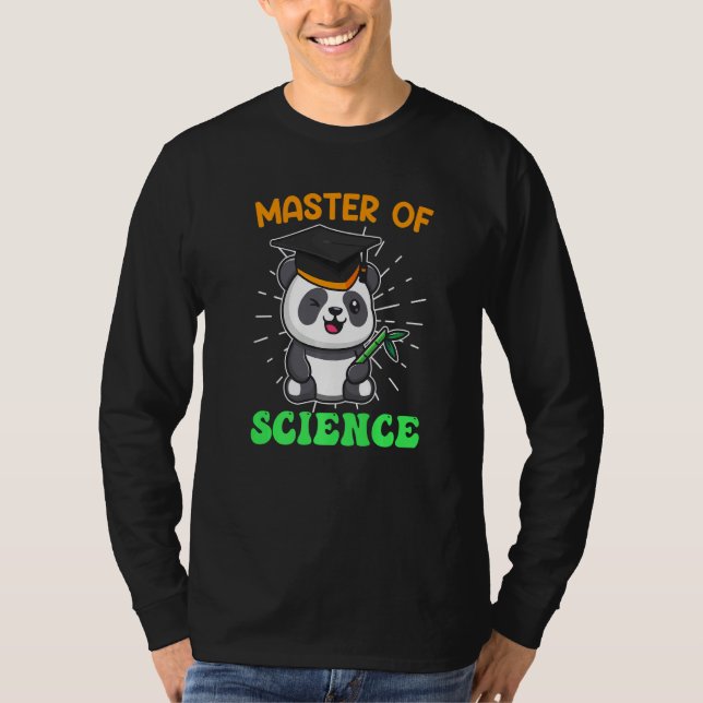 Master of Science 2023 T-Shirt (Vorderseite)