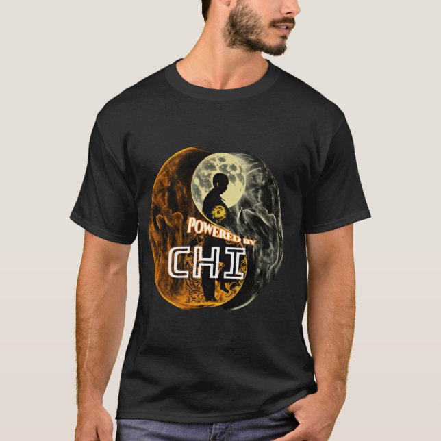 Master of Tai Chi White Crane Chi Stärke T-Shirt (Vorderseite)