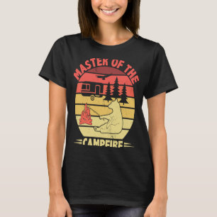 Master of the Campfire Camper Outdoor Camping T-Shirt