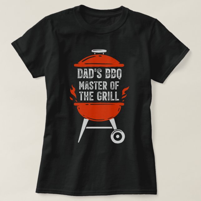 Master of the Grill Vater Grilling T-Shirt (Design vorne)