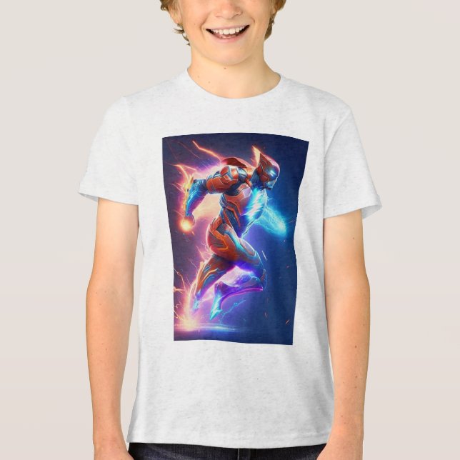 Master of Time and Space Tri-Blend Shirt (Vorderseite)