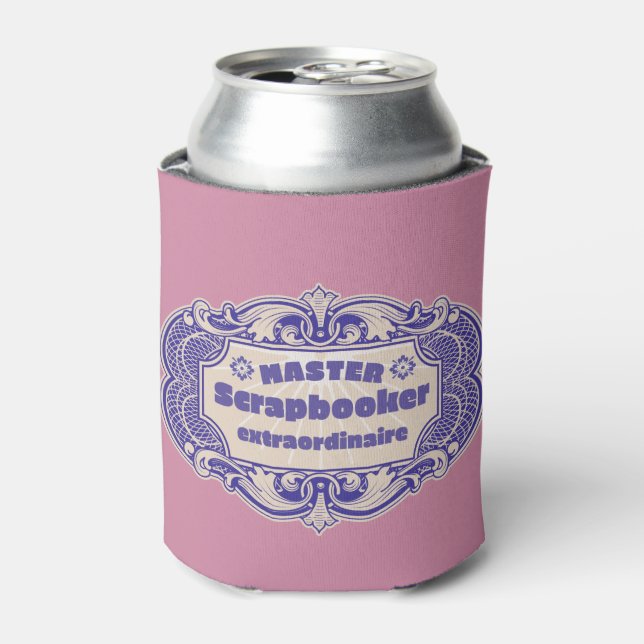 "Master Scrapbooker Extraordinaire" Dosenkühler (Kanne Vorderseite)