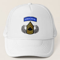 Master Sergeant MSG Im Flugzeug