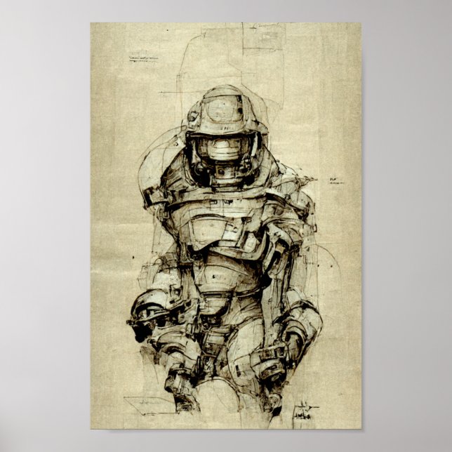 Master Sketch Poster (Vorne)