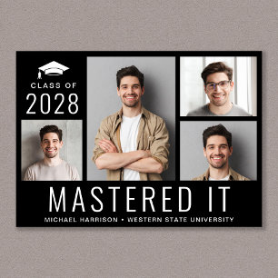 Mastering IT Foto Master Grad Abschluss Ankündigung