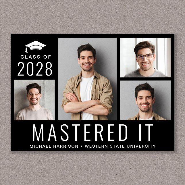 Mastering IT Foto Master Grad Abschluss Ankündigung (Von Creator hochgeladen)