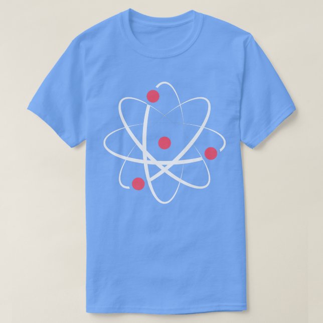 Mastering Physics Science Teacher Proton Neutron E T-Shirt (Design vorne)
