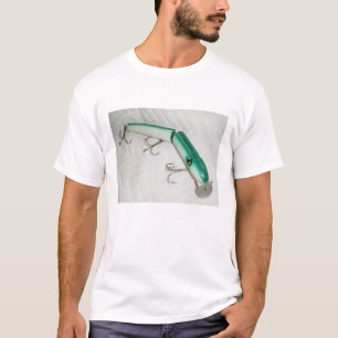 Masterlly Green Jointed Eel Vintag Lure T - Shirt