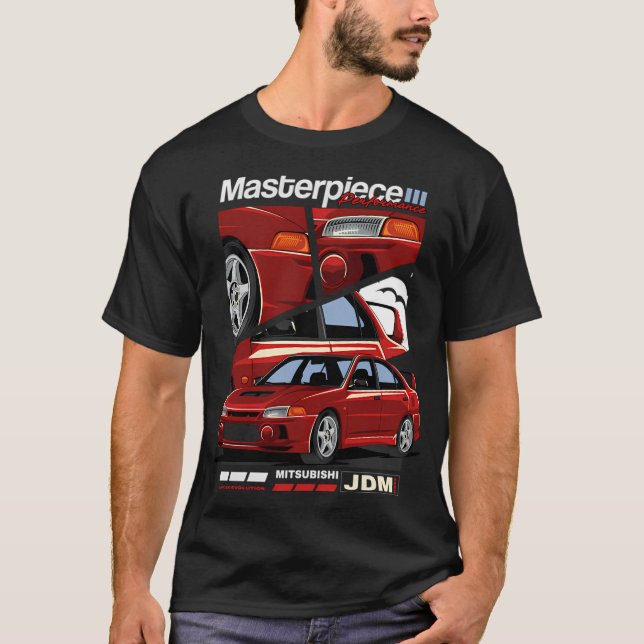 Masterpiece Mitsubishi Evo 1996 T-Shirt (Vorderseite)