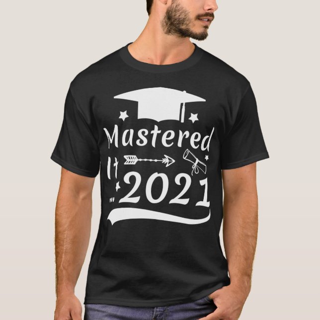 Masterstudiengang 2021 Abschluss 2021 T-Shirt (Vorderseite)
