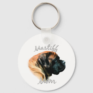 Mastiff (Aprikose) Mama 2 Schlüsselanhänger
