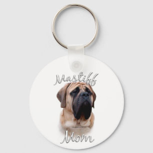 Mastiff (fawn) Mama 2 Schlüsselanhänger