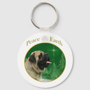 Mastiff (fawn) Peace Schlüsselanhänger