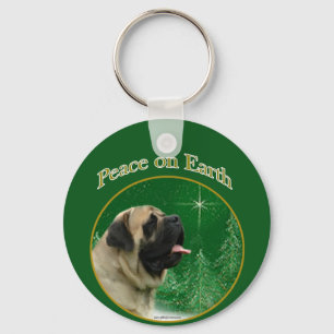Mastiff (fawn) Peace Schlüsselanhänger