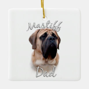 Mastiff (fawn) Vater 2 Keramikornament