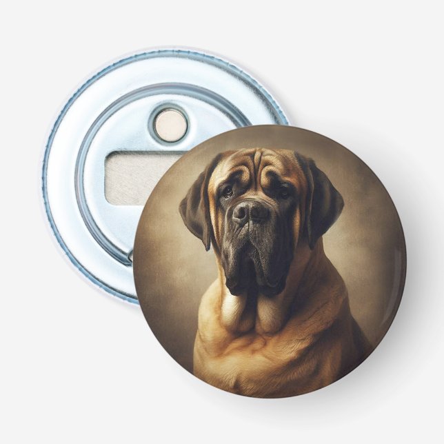 Mastiff Flaschenöffner (Vorderseite)