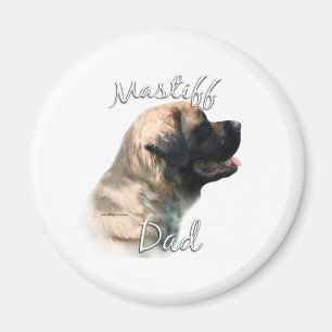 Mastiff (flauschig) Vater 2 Magnet