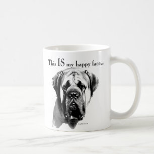 Mastiff-glückliches Gesicht Kaffeetasse