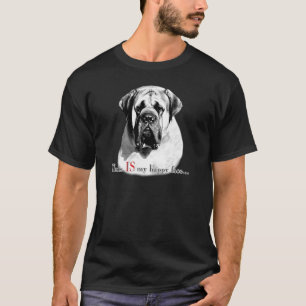 Mastiff-glückliches Gesicht T-Shirt