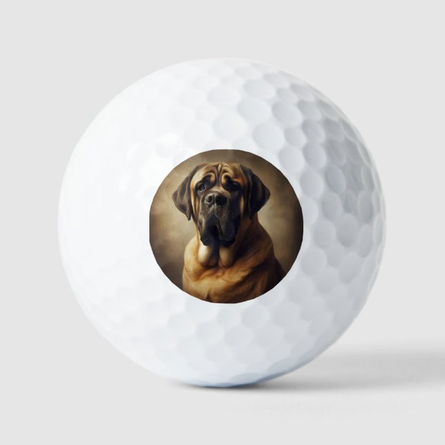 Mastiff Golfball (Vorderseite)