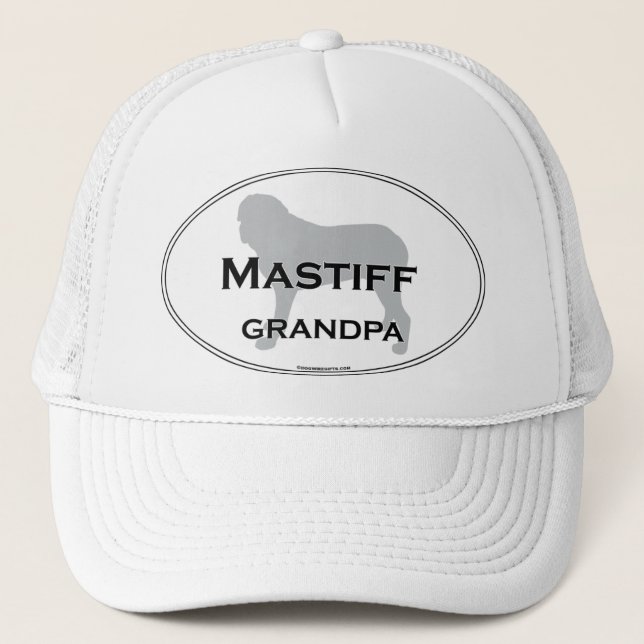 Mastiff-Großvater Truckerkappe (Vorderseite)