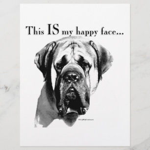 Mastiff Happy Face