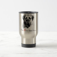 Mastiff Happy Face Tasse