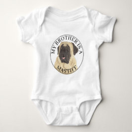 Mastiff-Hund Baby Strampler