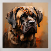 Mastiff Kunstvoll wandern