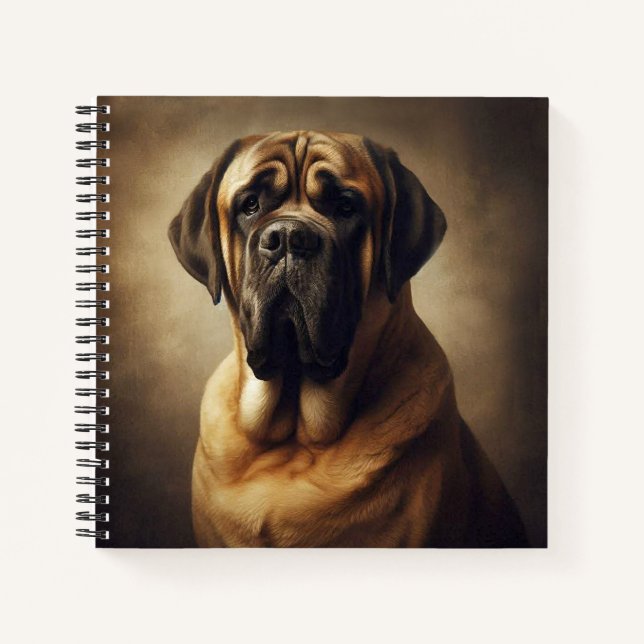 Mastiff Notizbuch (Vorderseite)