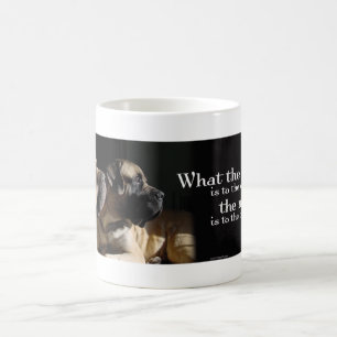 Mastiff-Paar-Tasse Kaffeetasse