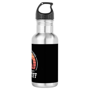 Mastiff-Physiklehrer-Hundefreund Edelstahlflasche