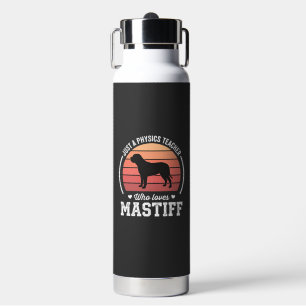 Mastiff-Physiklehrer-Hundefreund Trinkflasche
