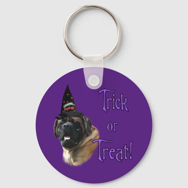 Mastiff-Trick Schlüsselanhänger (Vorderseite)