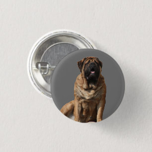 Mastiff Vatertag Best Friends  Button