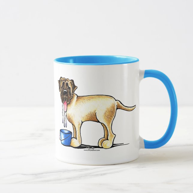 Mastiff Water Maker Tasse (Rechts)